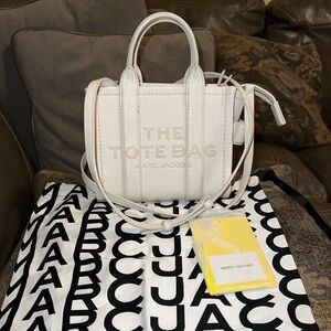 Marc Jacobs Cream Tote Bag